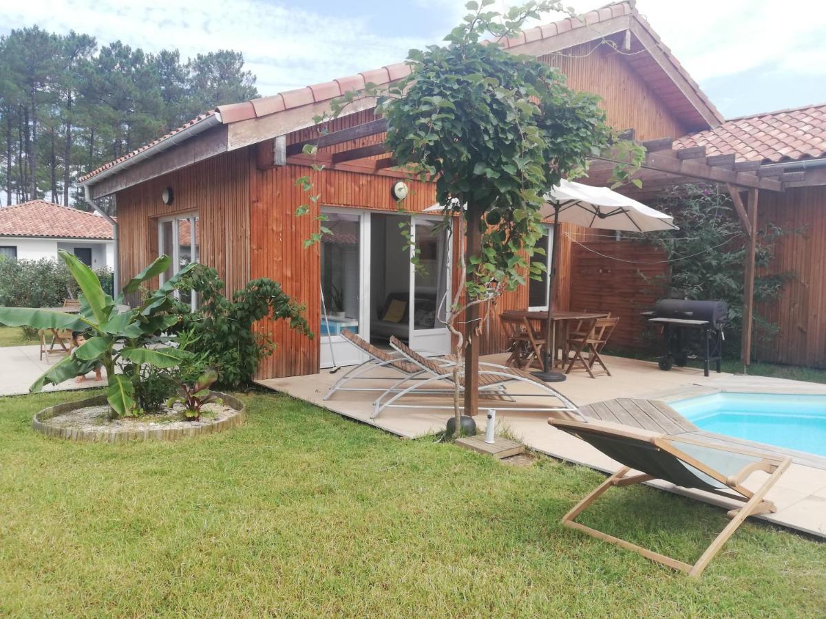 Maison Moderne Proche Lac Et Plage Léon Exterior foto